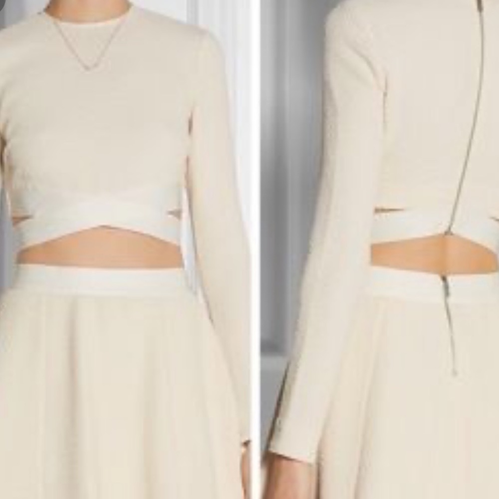 Elizabeth and James cross cross midi top